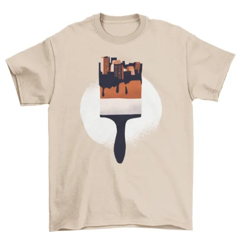 Urban Paintbrush T-Shirt