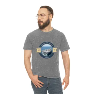 USS Harry S. Truman CVN-75 POD Navy Ship  Unisex Mineral Wash T-Shirt