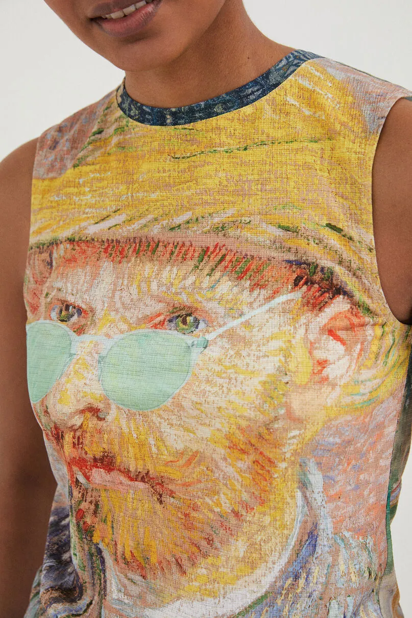 Vincent Van Gogh "Self Portrait" Tank