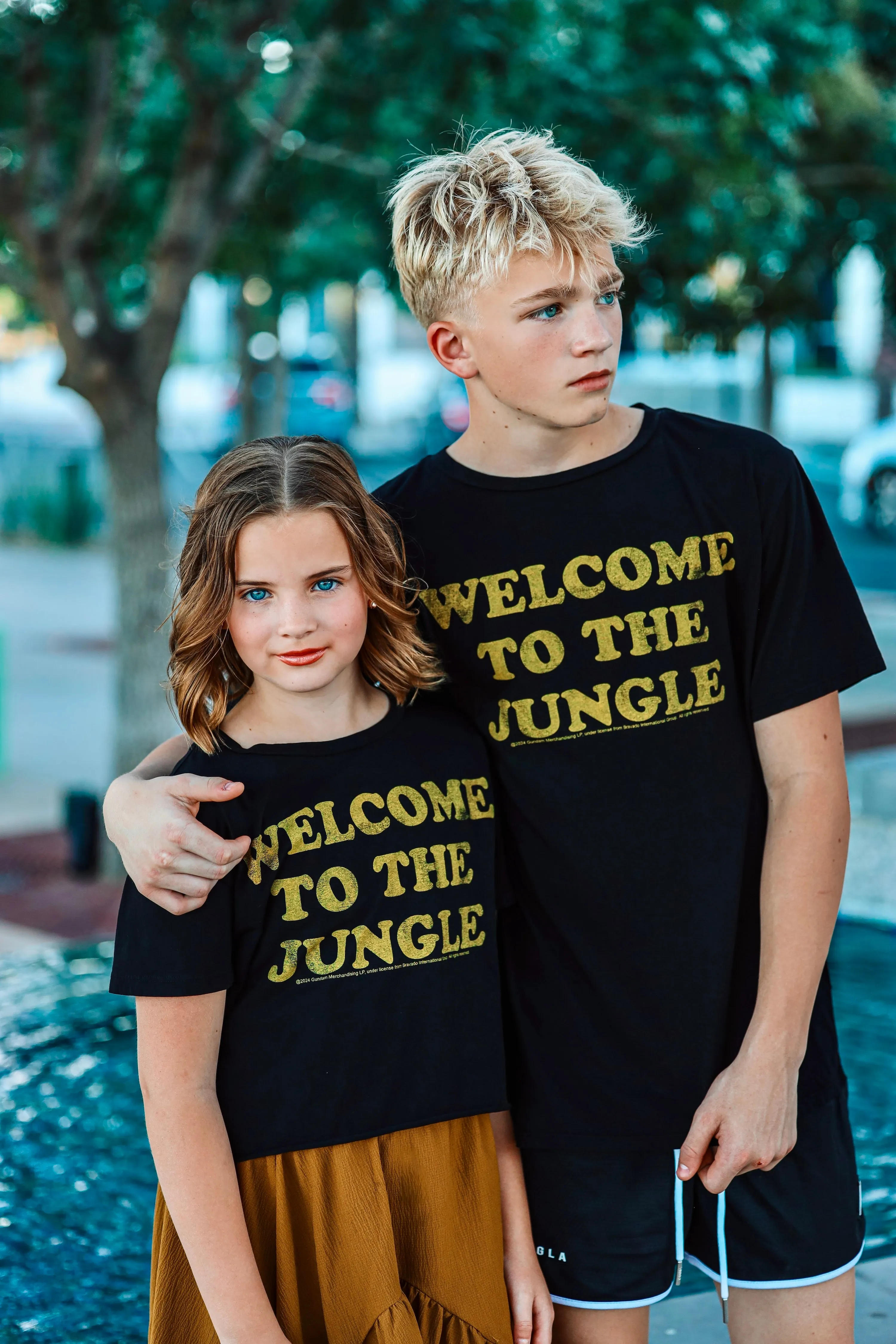 Welcome To The Jungle Guns N' Roses Organic Tee