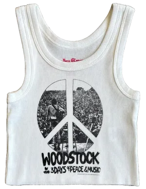 Woodstock Crop Tank Top
