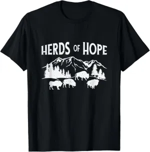 World Wildlife Day Bison Wildlife Animal Conservation T-Shirt