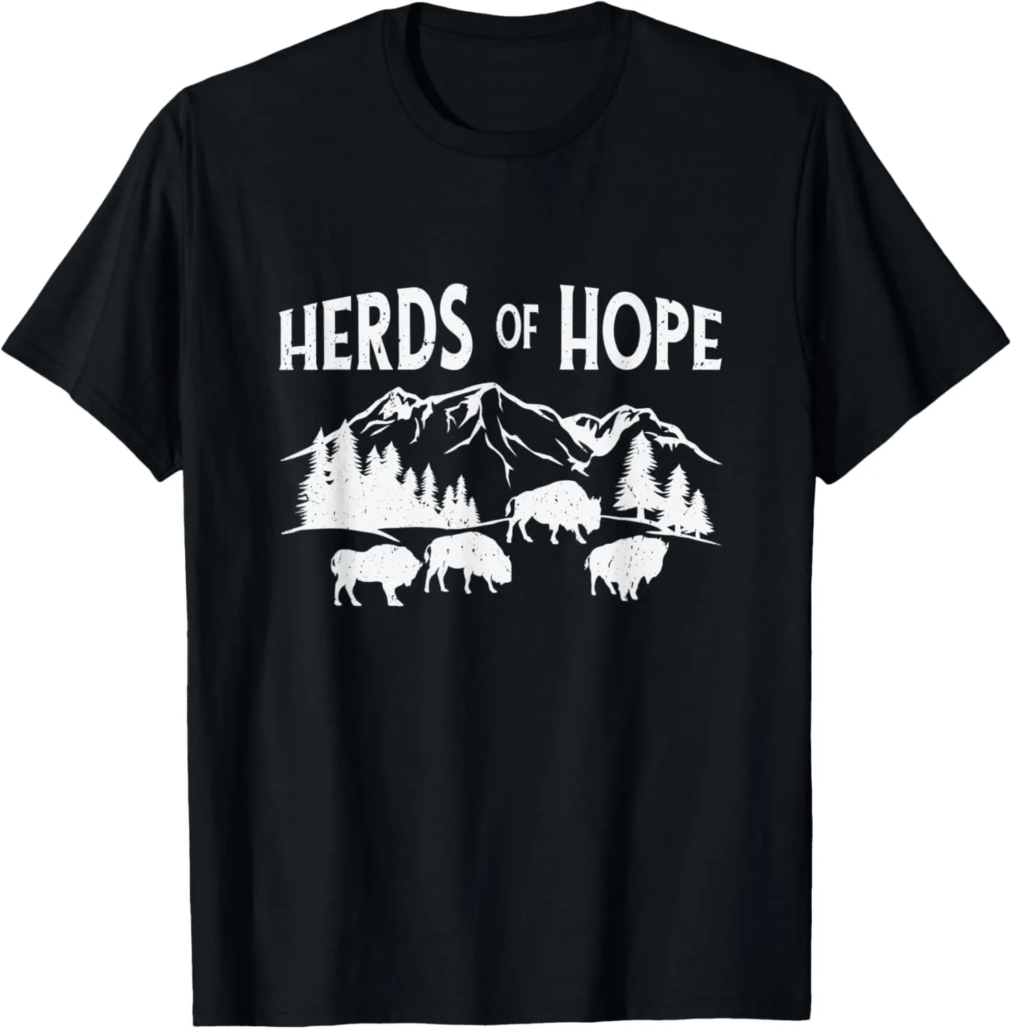 World Wildlife Day Bison Wildlife Animal Conservation T-Shirt