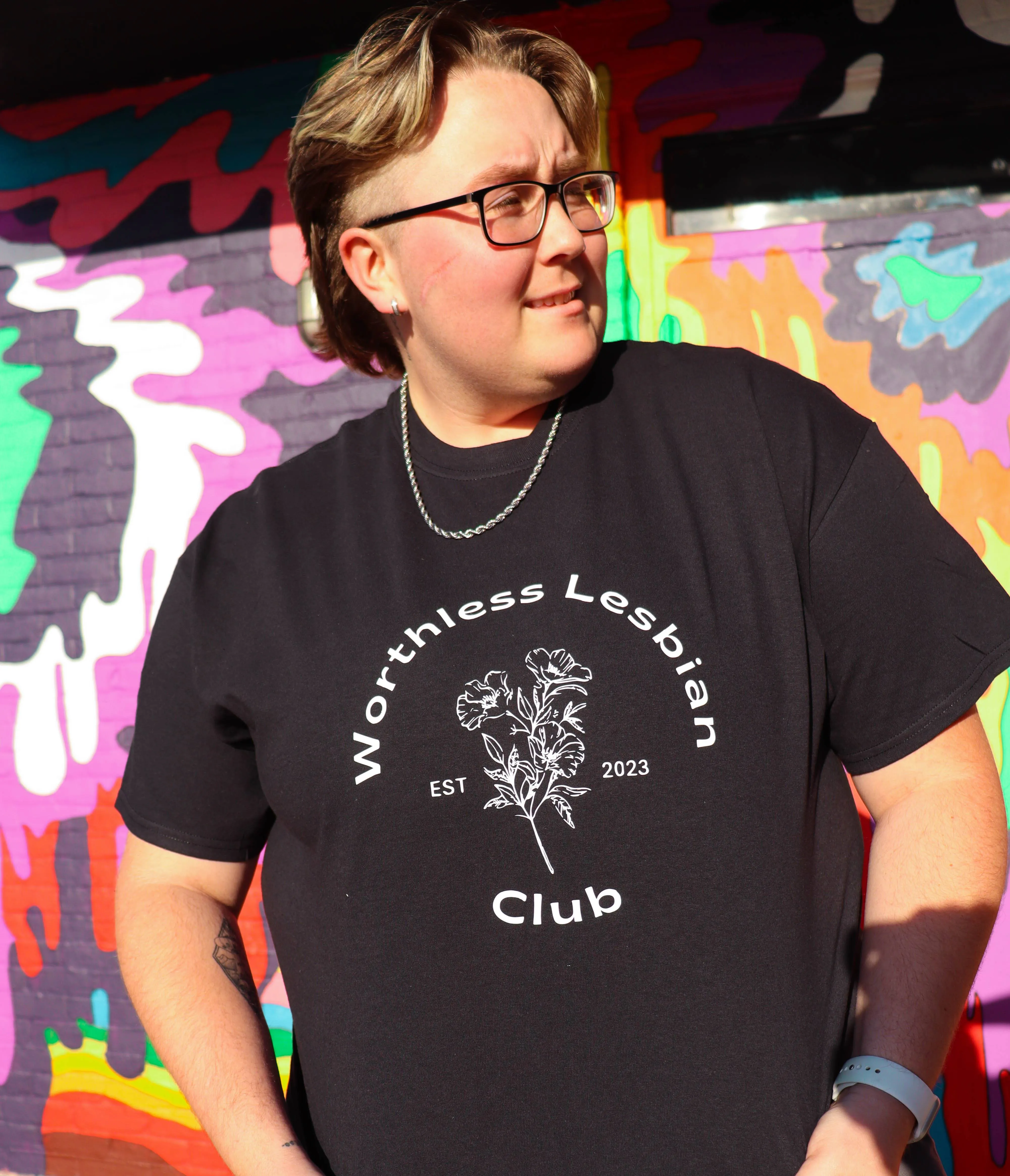 Worthless Lesbian Club T-Shirt